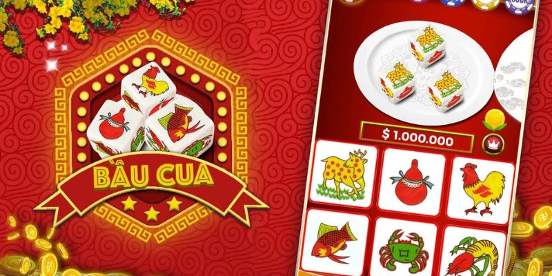 Đa dạng các phương thức cược bầu cua đổi thưởng tại 33WIN